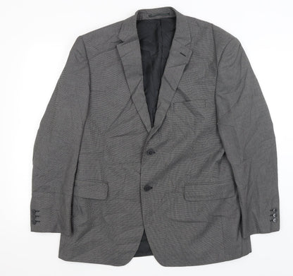 Mens UK Size XL Scott & Taylor Regular Grey Suit Jacket