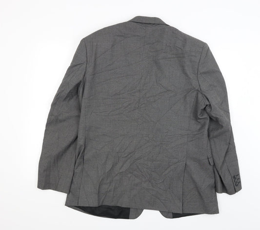 Mens UK Size XL Scott & Taylor Regular Grey Suit Jacket