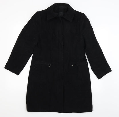 Womens UK Size 10 NEXT Blue Overcoat