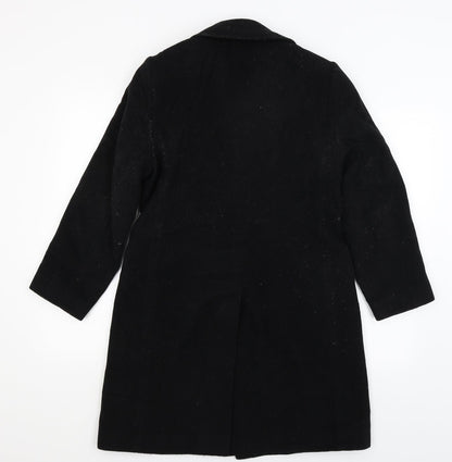 Womens UK Size 10 NEXT Blue Overcoat