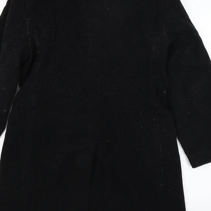 Womens UK Size 10 NEXT Blue Overcoat