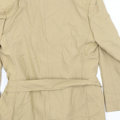 St Michael Womens Beige   Jacket Blazer Size 14
