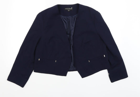 Dorothy Perkins Womens Blue   Jacket Blazer Size 14