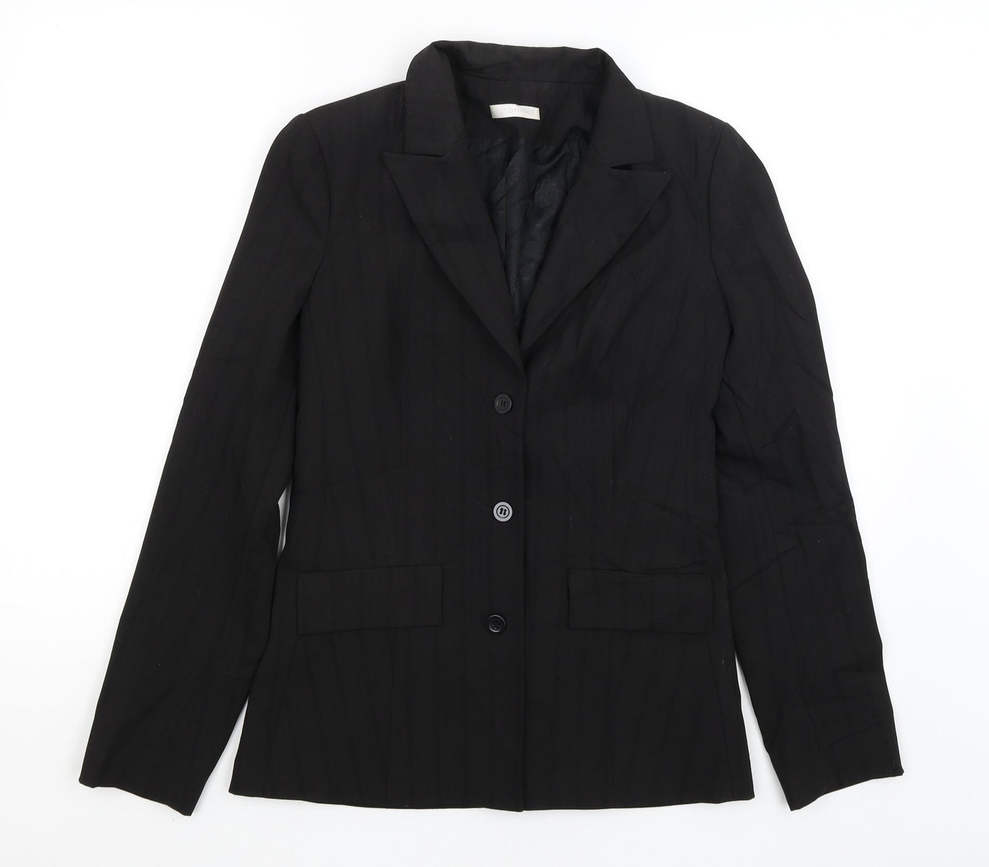 Promod Womens Black   Jacket Blazer Size 12