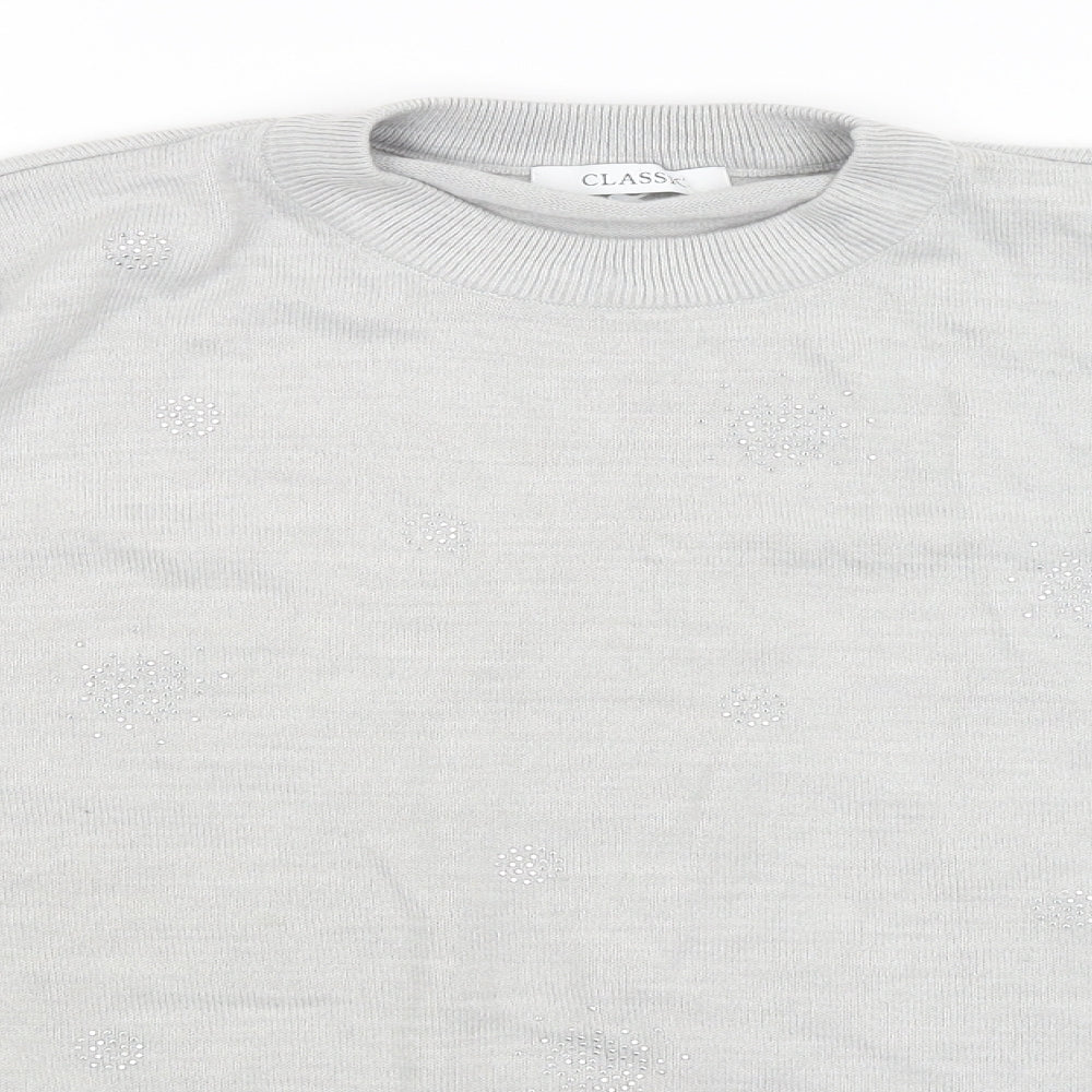 Classic Womens Grey   Pullover Jumper Size 18