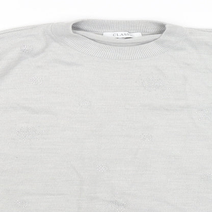 Classic Womens Grey   Pullover Jumper Size 18