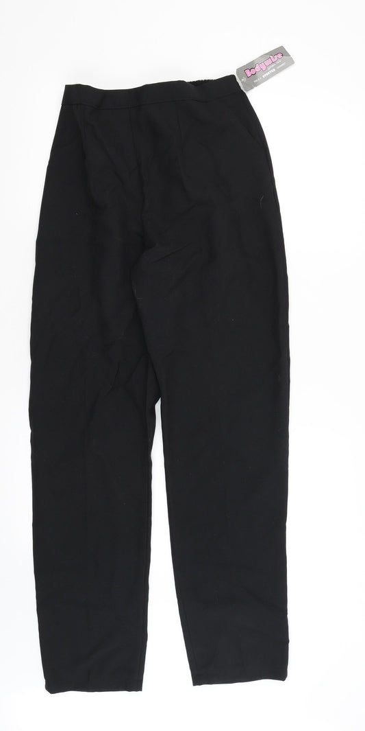 Bodywise Womens Black   Dress Pants Trousers Size 14 L30.5 in