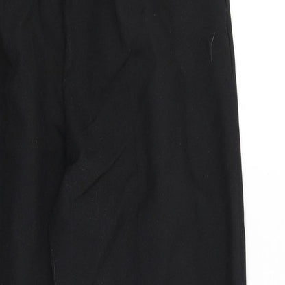 Womens UK Size 14 Bodywise Regular Fit Dress Pants Black Trousers