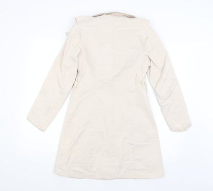 Preworn Womens Beige   Overcoat Coat Size M