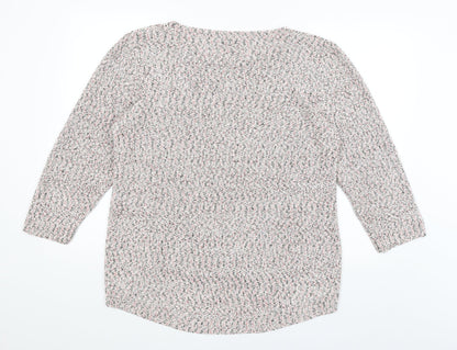 Womens UK Size 20 Spirit White Pullover Jumper