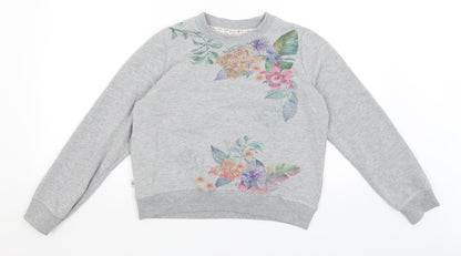 Accessorize Womens Grey   Pullover Jumper Size M