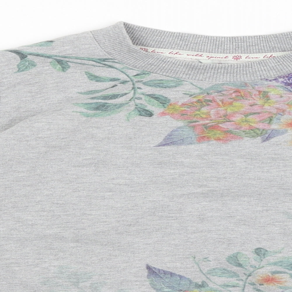 Accessorize Womens Grey   Pullover Jumper Size M