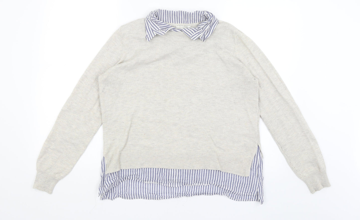 H&M Mens Ivory   Pullover Jumper Size M