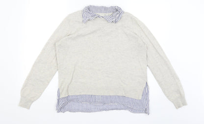 H&M Mens Ivory   Pullover Jumper Size M