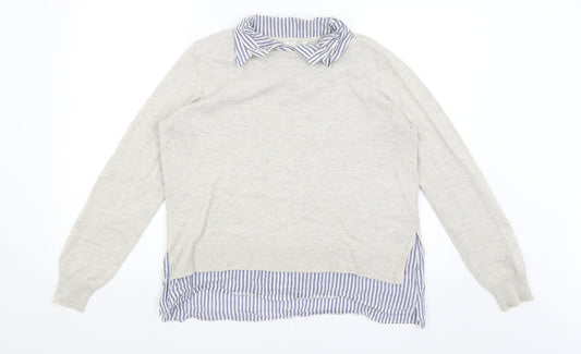 H&M Mens Ivory   Pullover Jumper Size M