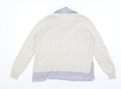 H&M Mens Ivory   Pullover Jumper Size M