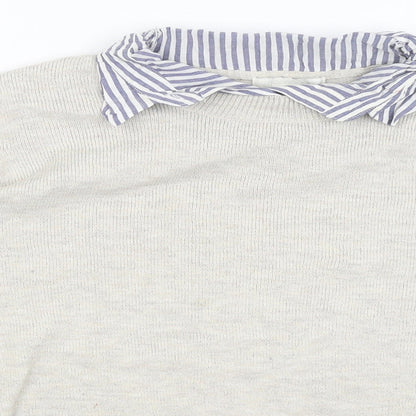 H&M Mens Ivory   Pullover Jumper Size M