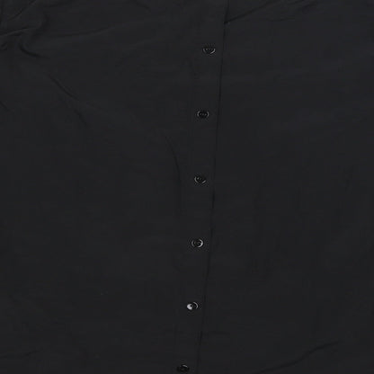 Womens UK Size S Espirit Black Basic Blouse