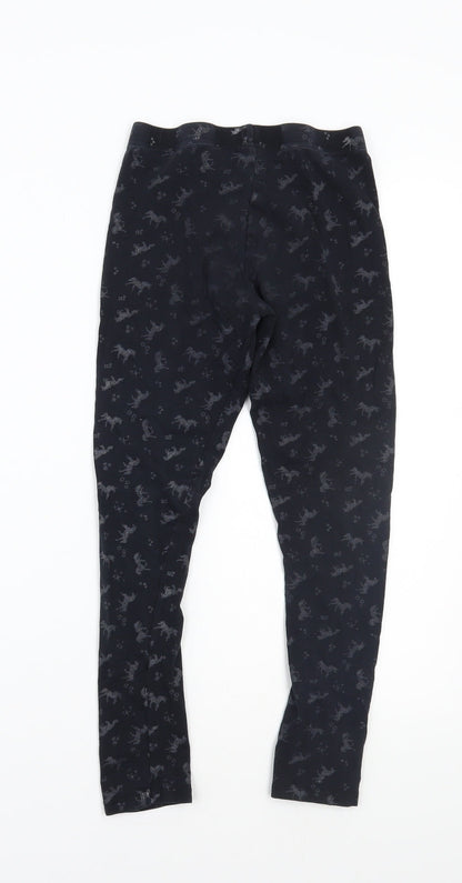 F&F Girls Grey   Jegging Trousers Size 10-11 Years