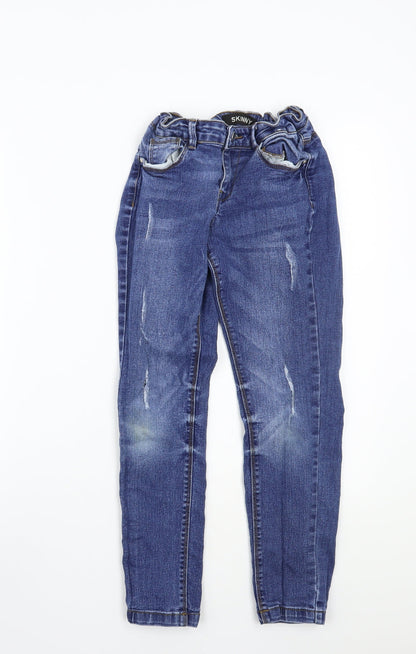 Miss evie Girls Blue   Skinny Jeans Size 9 Years