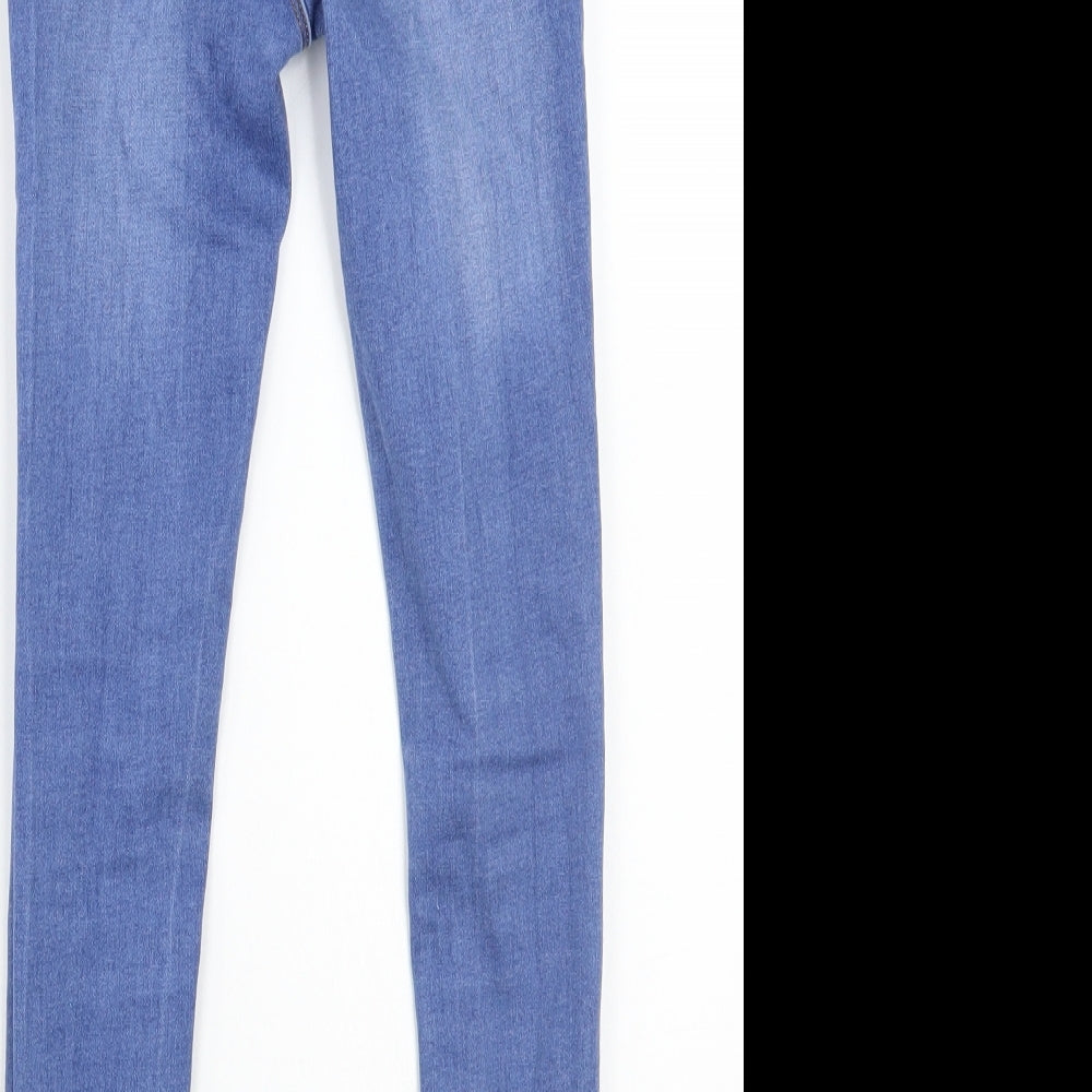 Denim & Co. Girls Blue  Denim Skinny Jeans Size 9 Years