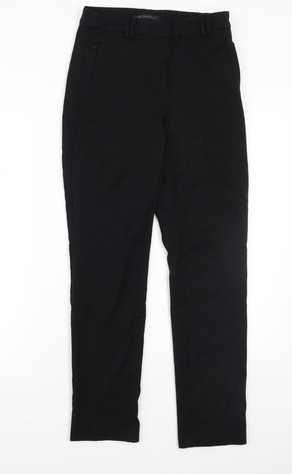 Womens UK Size 8 Marks and Spencer Regular Fit  Black Trousers