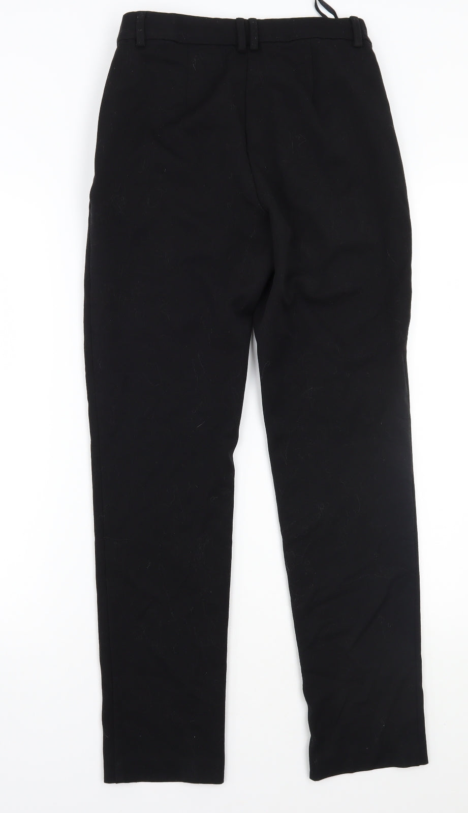 Womens UK Size 8 Marks and Spencer Regular Fit  Black Trousers