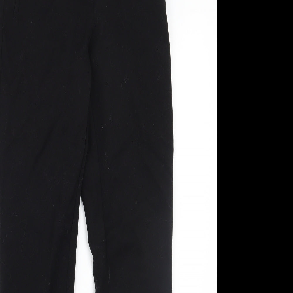 Womens UK Size 8 Marks and Spencer Regular Fit  Black Trousers