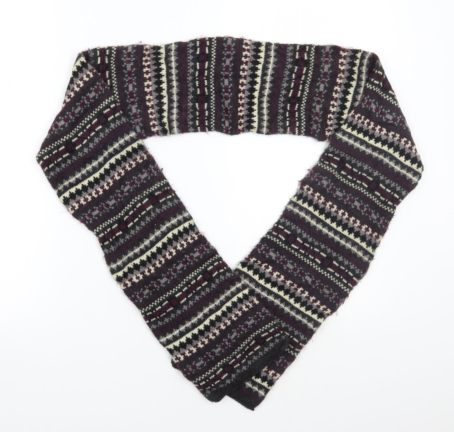 Preworn Mens Black   Scarf  One Size