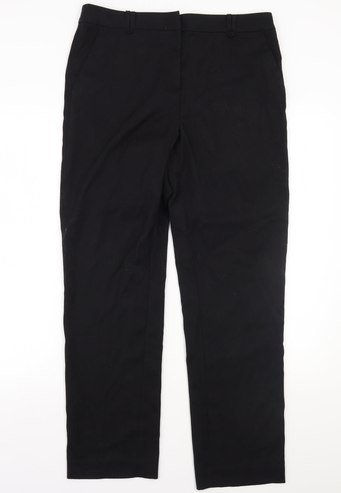 TU Womens Black   Trousers  Size 14 L29 in