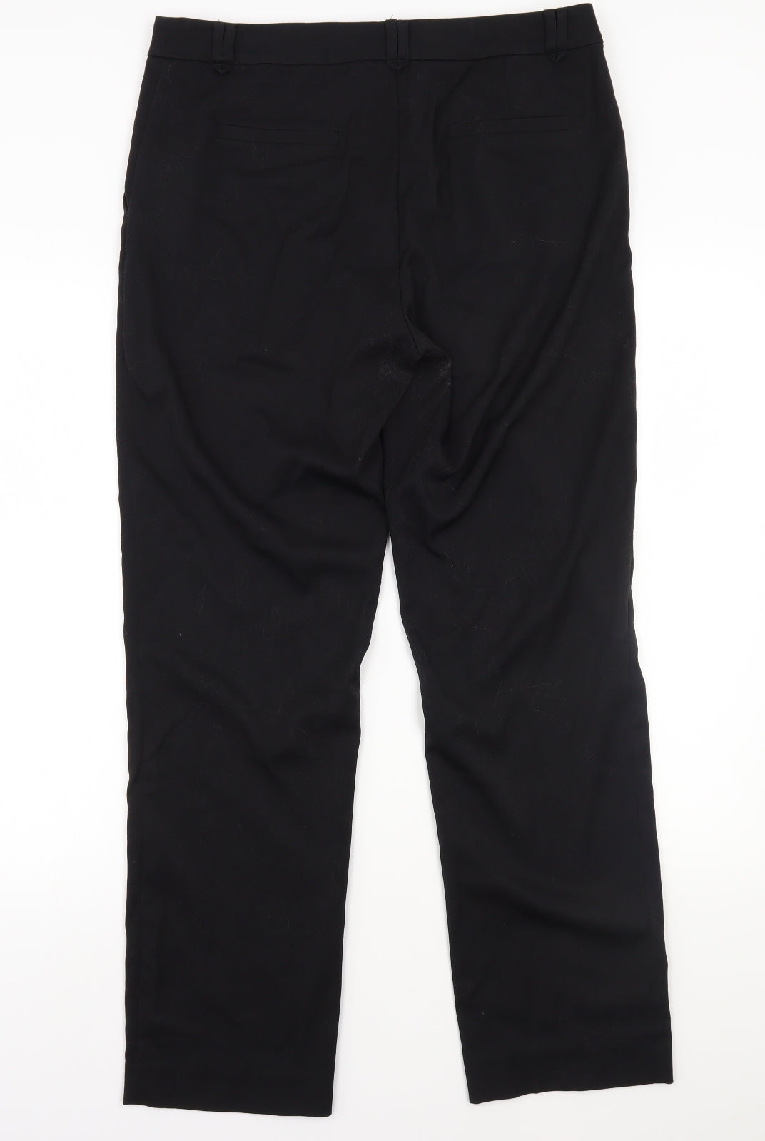 TU Womens Black   Trousers  Size 14 L29 in