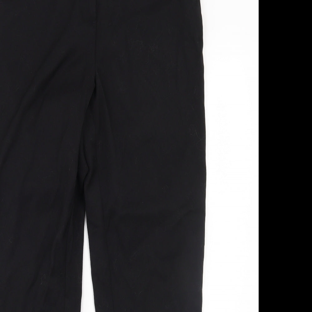 TU Womens Black   Trousers  Size 14 L29 in