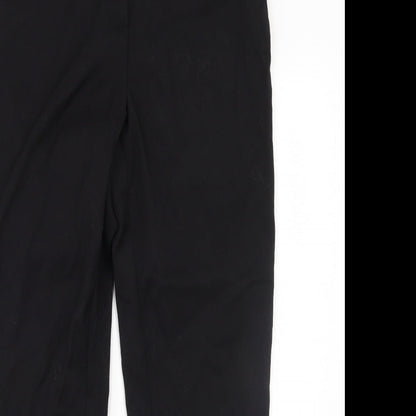 TU Womens Black   Trousers  Size 14 L29 in