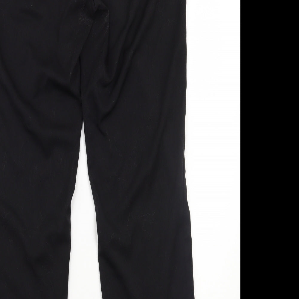 TU Womens Black   Trousers  Size 14 L29 in