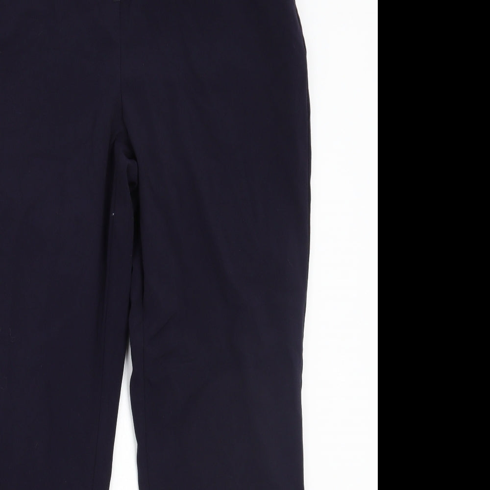 Womens UK Size 16 Savoir Regular Fit  Blue Trousers