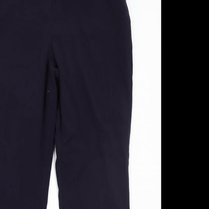 Womens UK Size 16 Savoir Regular Fit  Blue Trousers