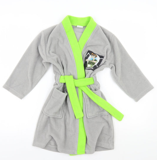 Cn Boys Grey    Gown Size 4-5 Years