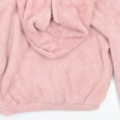Qiu me Womens Pink   Pullover Hoodie
