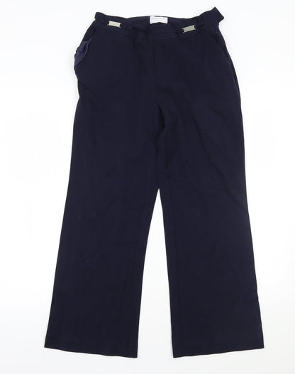 Anne rose Womens Blue   Trousers  Size 10 L26 in