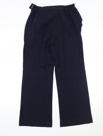 Anne rose Womens Blue   Trousers  Size 10 L26 in