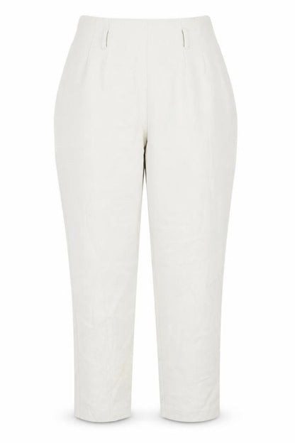 Prima Womens Beige   Trousers  Size 14 L26 in