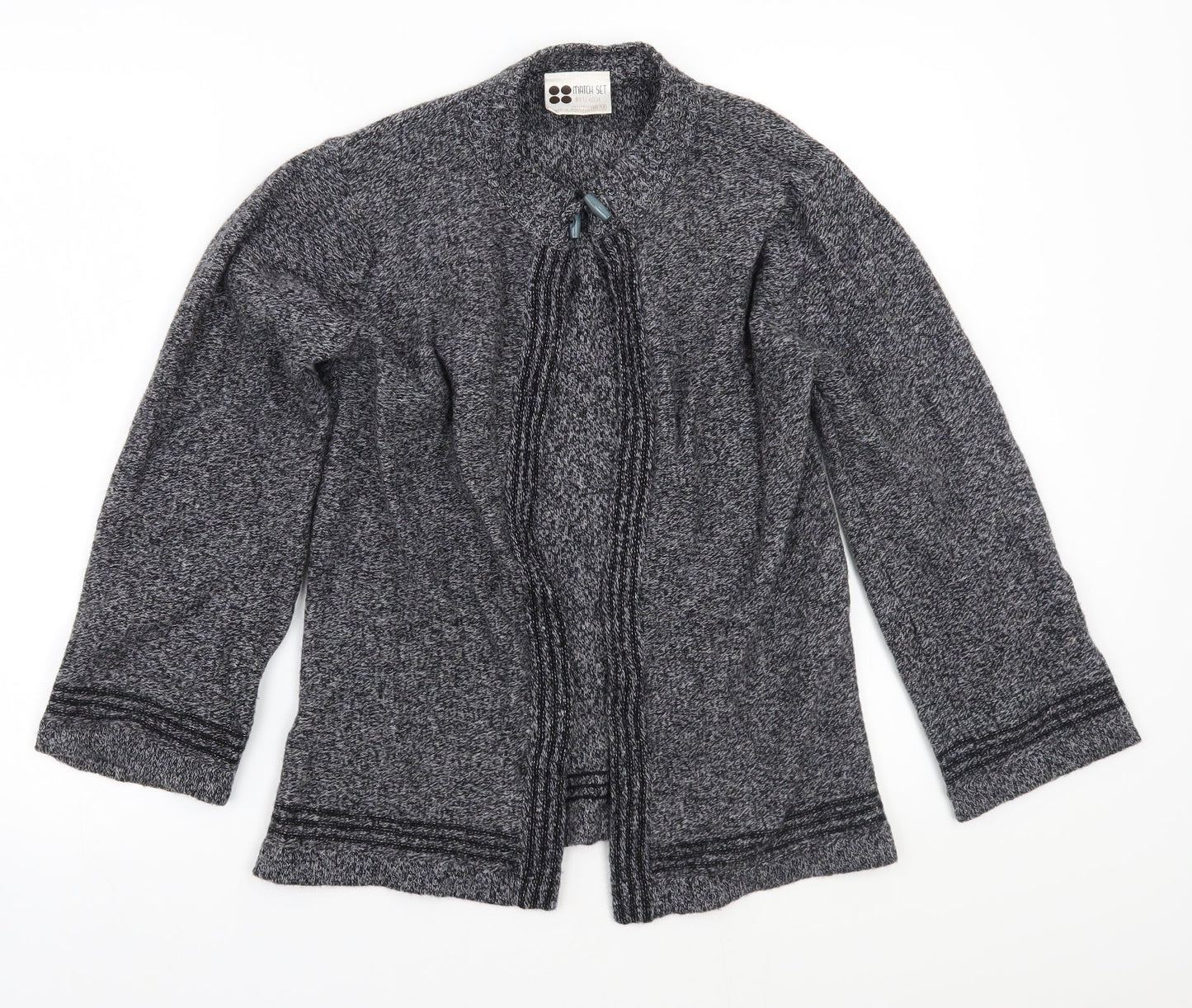 Match set Womens Grey   Cardigan Jumper Size 12