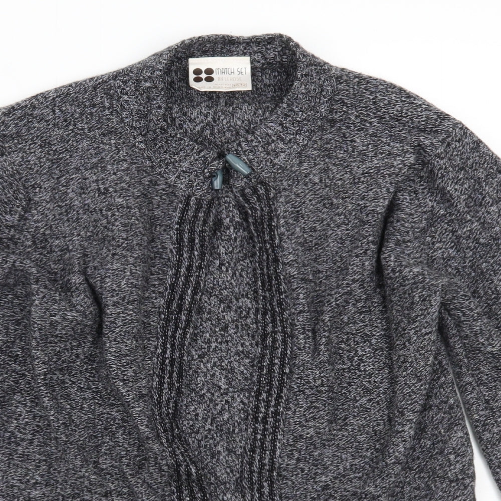 Match set Womens Grey   Cardigan Jumper Size 12