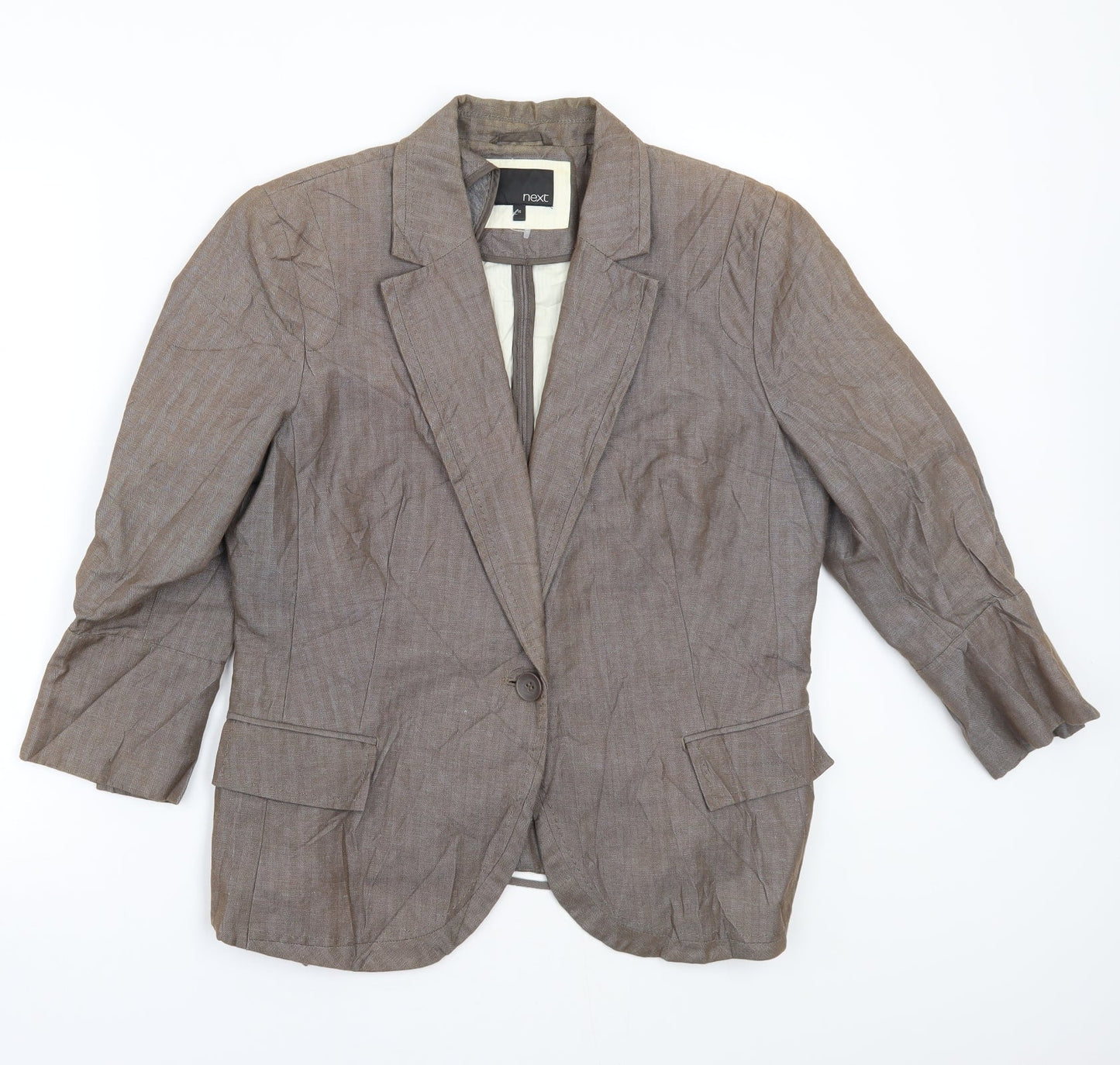 Womens UK Size 16 NEXT Brown Jacket