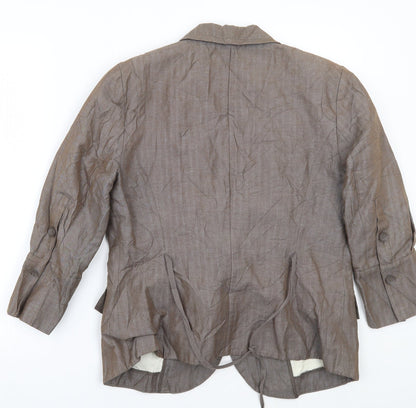 Womens UK Size 16 NEXT Brown Jacket