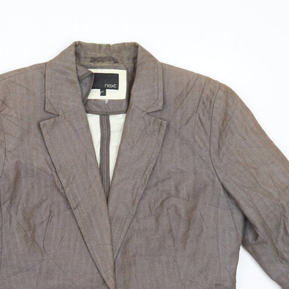 Womens UK Size 16 NEXT Brown Jacket