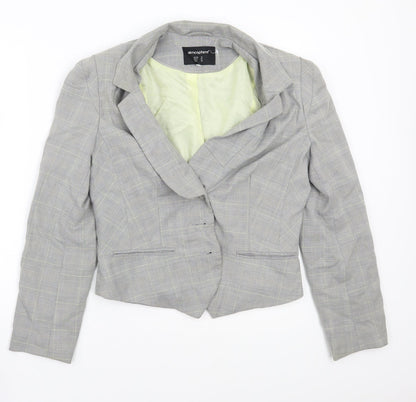 Primark Womens Grey   Jacket Suit Jacket Size 14