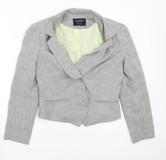 Primark Womens Grey   Jacket Suit Jacket Size 14