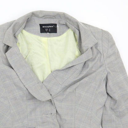 Primark Womens Grey   Jacket Suit Jacket Size 14