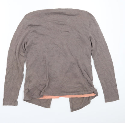Jobis Womens Brown   Cardigan Jumper Size L